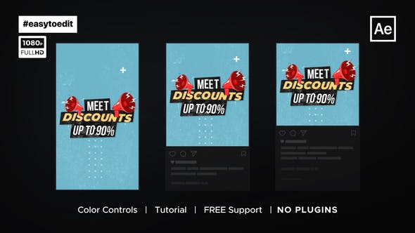 Videohive Vertical | Stomp Titles Promo 34760072