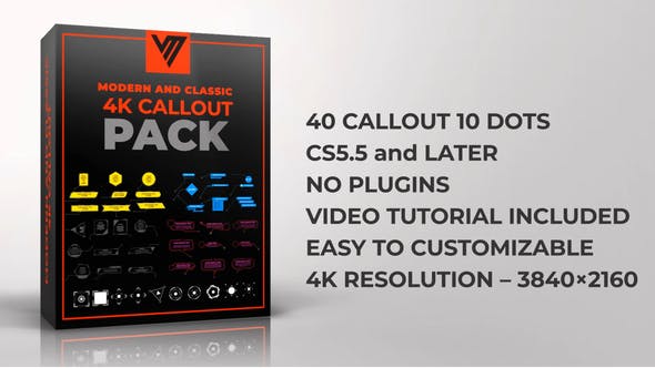 Videohive - Callout Pack / 4K - 34059539