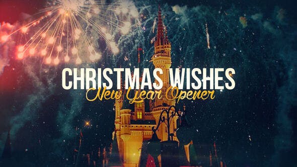 Videohive Christmas Wishes - New Year Opener 34881739