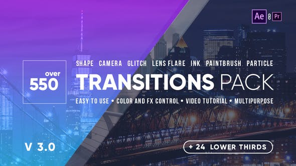 Videohive - Transitions V3 - 21861548