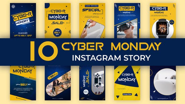 Videohive Cyber Monday Instagram Story 34853487