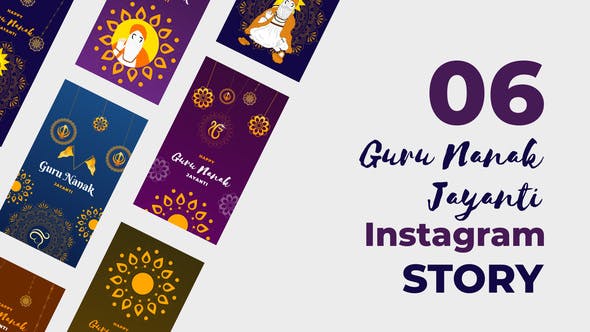 Videohive Guru Nanak Jayanti Instagram Stories 34765710