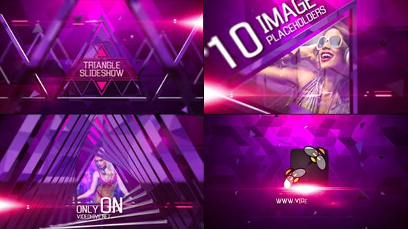 Videohive Triangle Slideshow 11309549