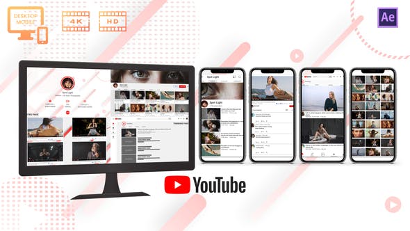 Videohive - Youtube Opener - 33971083