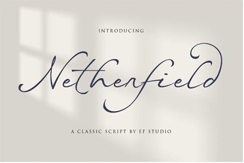 Netherfield Font