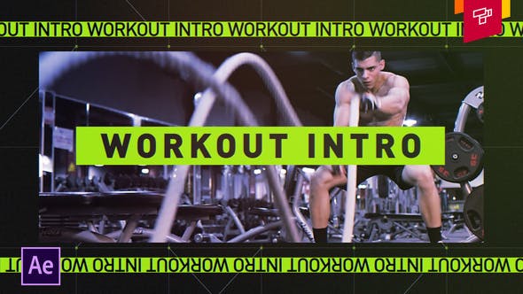 Videohive Workout & Gym Sports Intro 34002695