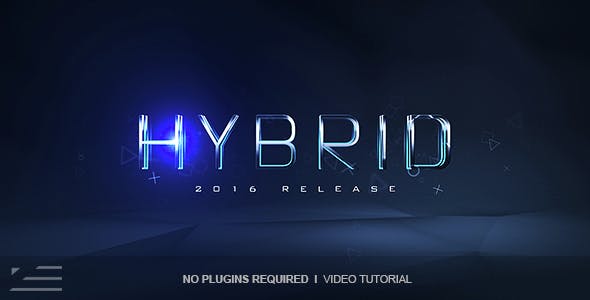 Videohive Hybrid Logo Reveal 15082357