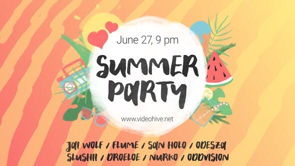 Videohive Summer Party Promo 25815207