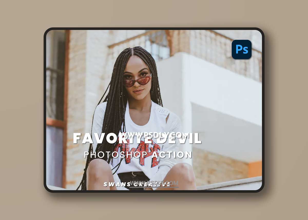 Favorite Devil Photoshop Action