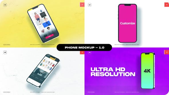 Videohive Phone Mockup - Package 01 35099931