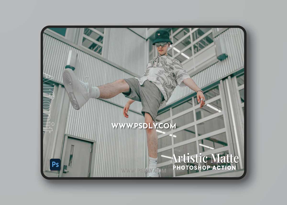 Artistic Matte Photoshop Action