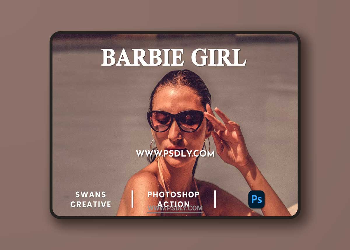 Barbie Girl Photoshop Action