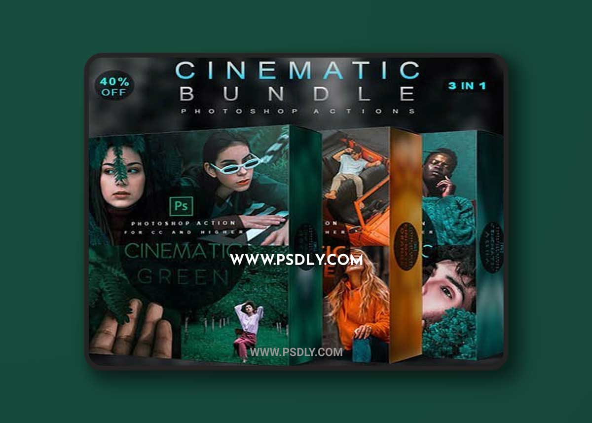 Cinematic Bundle - Photoshop Actions