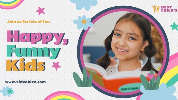 Videohive Kids World Promo 35177534