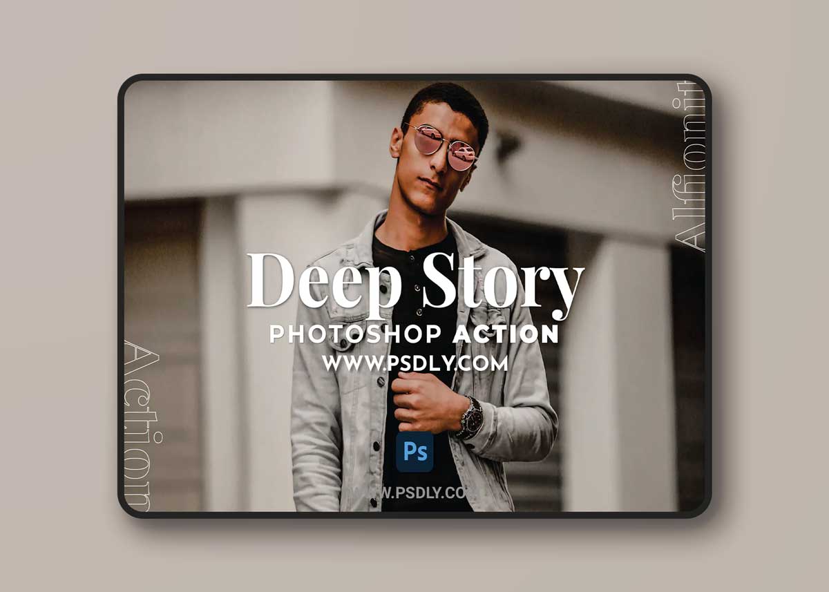 Deep Story Photoshop Action