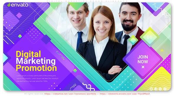 Videohive Digital Marketing Promo Slideshow 35336008