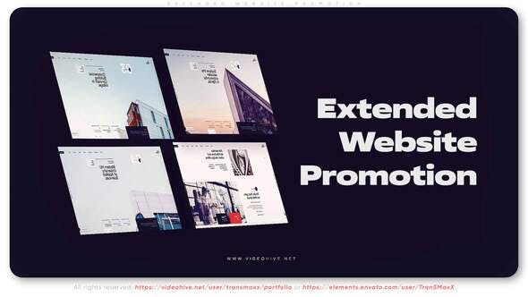 Videohive Extended Website Promotion 35089903