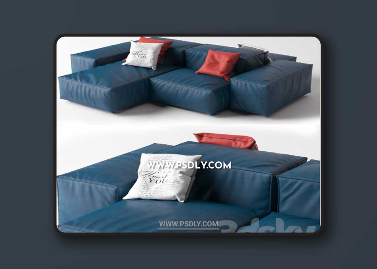 Living Divani Extrasoft - Piero Lissoni Composition 4