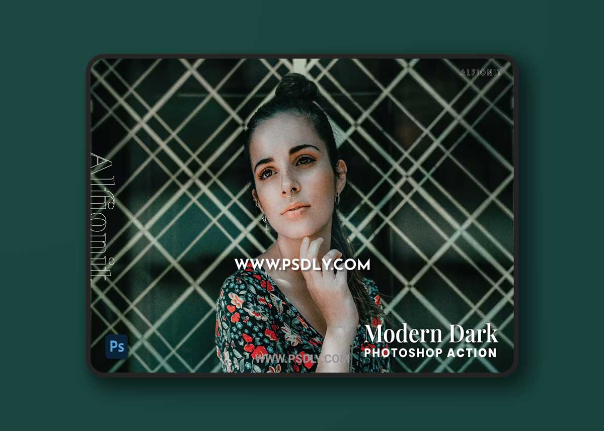 Modern Dark Photoshop Action