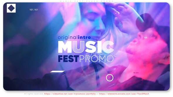 Videohive Music Fest Flash Promo 35175676