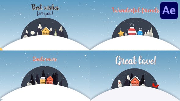 Videohive Christmas Wishes | After Effects 35251583