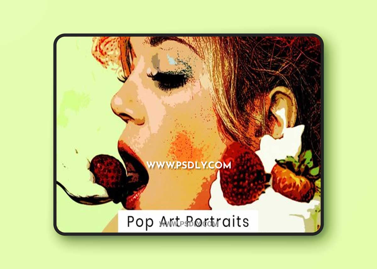 Pop Art Portraits Photoshop Action