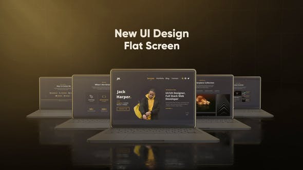 Videohive Golden Web Promo 32985028