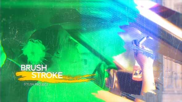 Videohive Brush Strokes Opener 21030212