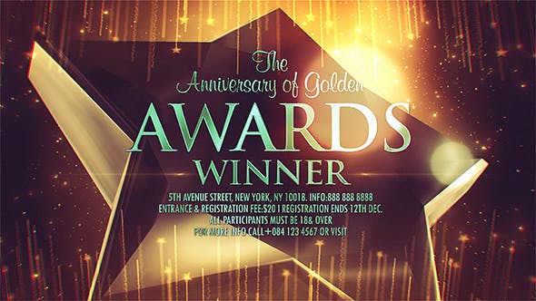 Videohive Awards Winner 14873372