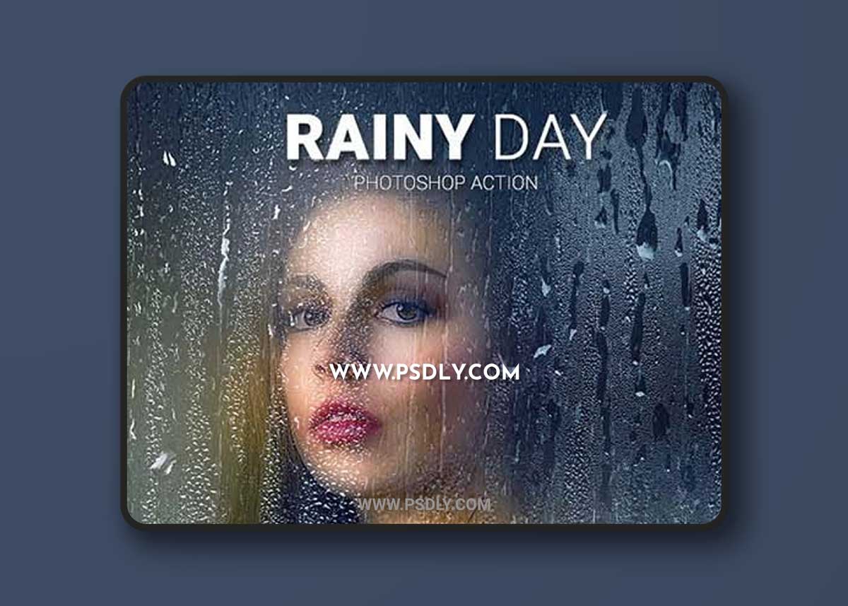 Rainy Day Photoshop Action 22558924