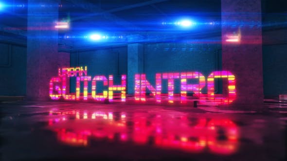 Videohive Urban Glitch Intro 34992821