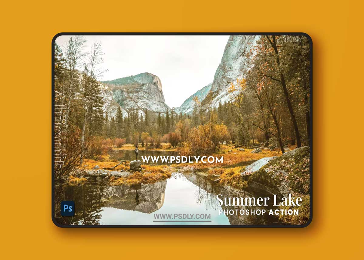 Summer Lake Photoshop Action