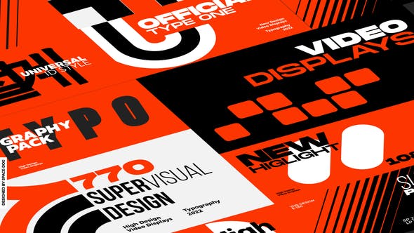 Videohive VHS Style Typography 35101054