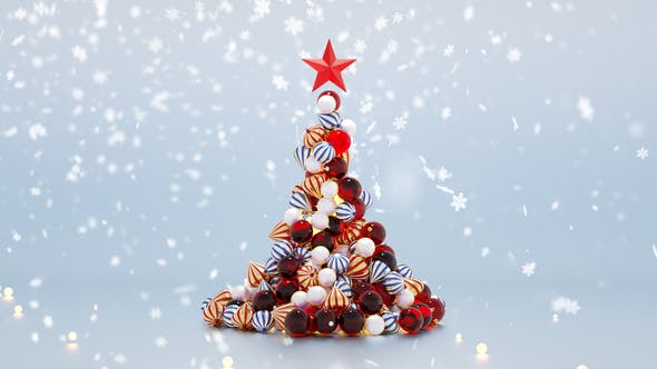 Videohive Simple Christmas Greeting Card Opener (2 In 1) 35172700