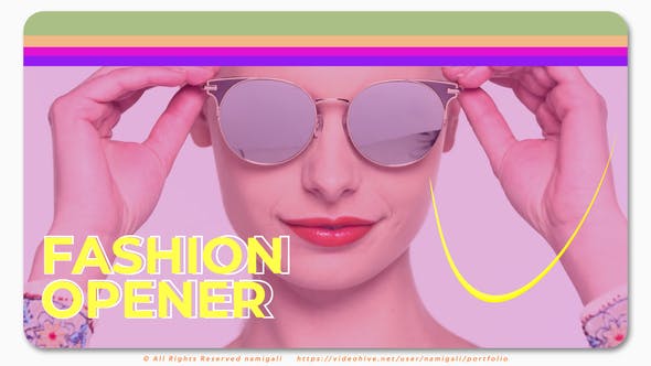 Videohive Fashion Colorful Opener 25551223