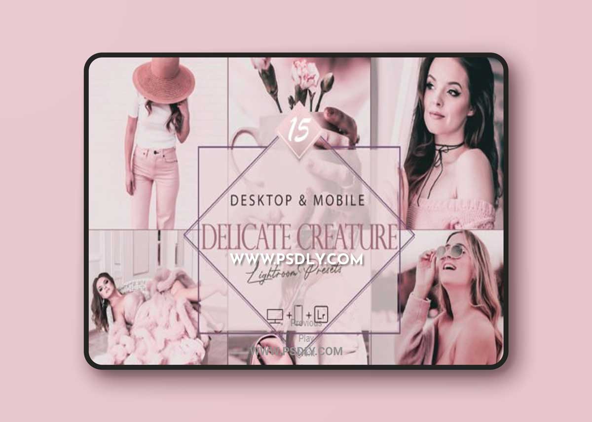 15 Delicate Creature Lightroom Presets 1 15 Delicate Creature Lightroom Presets