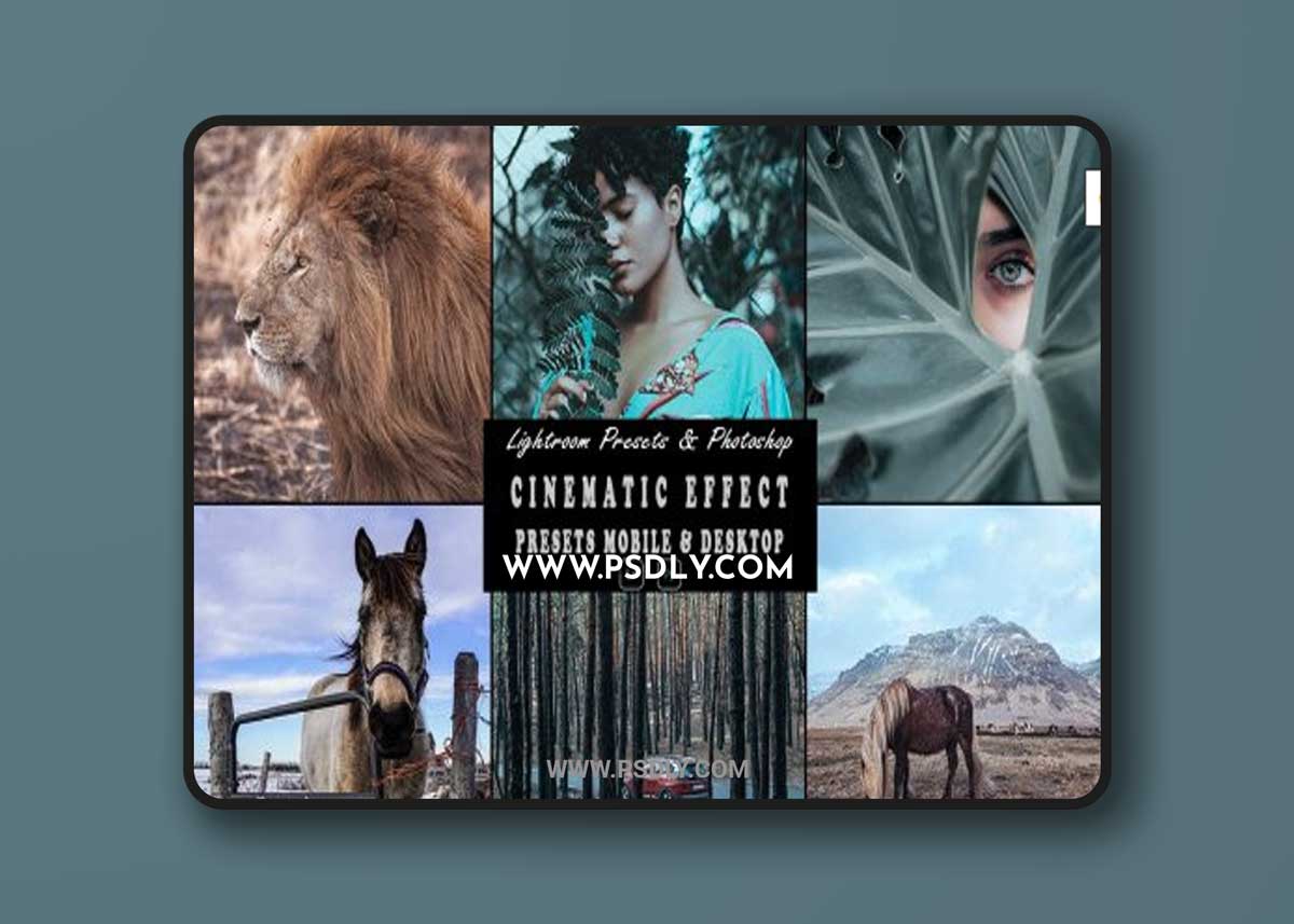 Cinematic Effect Photoshop Action & Lightrom
