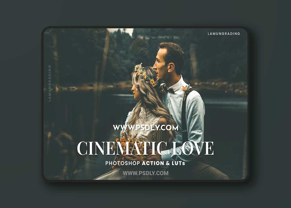 Cinematic Love Photoshop Action & LUTs VGSMX47