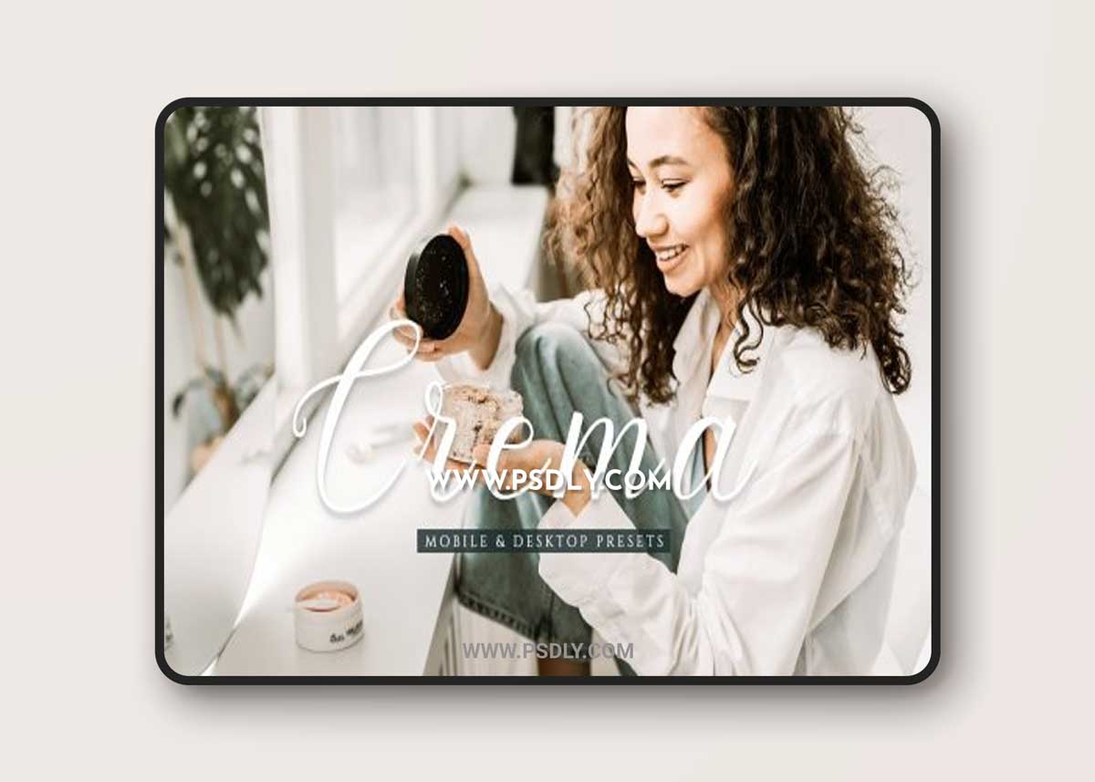 CreativeMarket - Crema Pro Lightroom Presets 6811790
