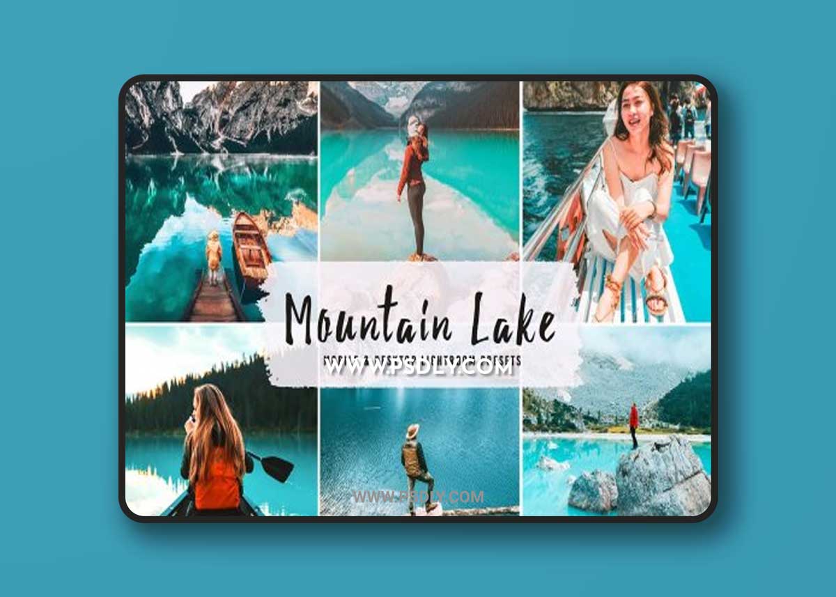 CreativeMarket - Mountain Lake Pro Lightroom Presets 6814239