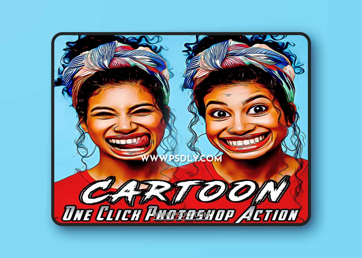 GraphicRiver - Caricature Cartoon Photoshop Action 35230020
