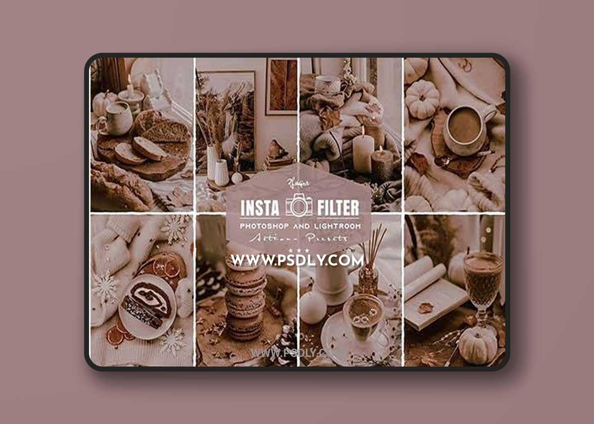 Insta Filter Chocolate Photoshop and Lightroom SVZX476