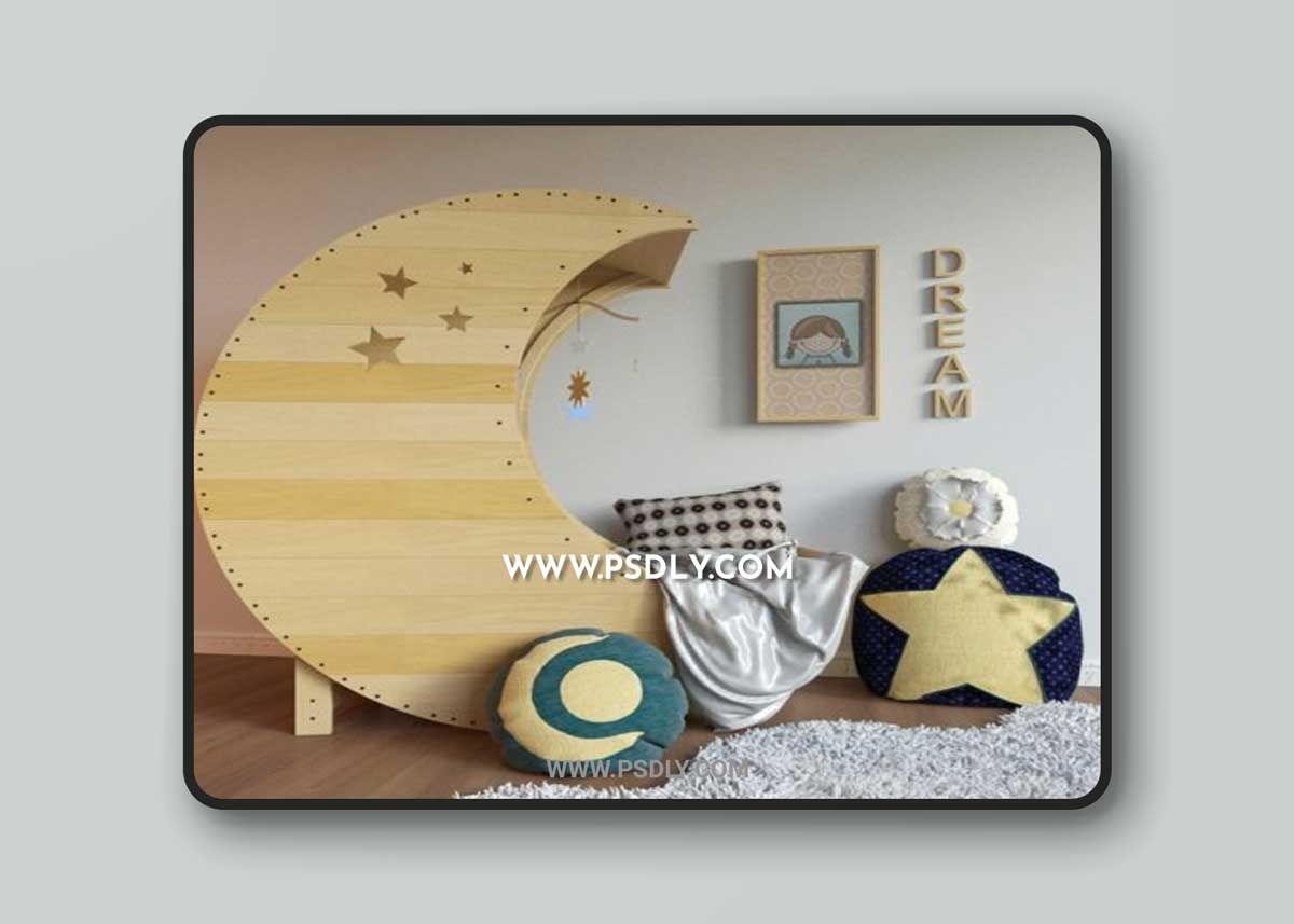 Moon child 3D Model 1 Moon child 3D Model