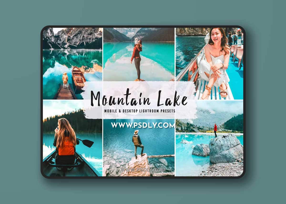Mountain Lake Mobile & Desktop Lightroom Presets Y2LGSAP
