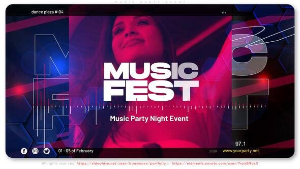 Videohive Music Party Event 35656857