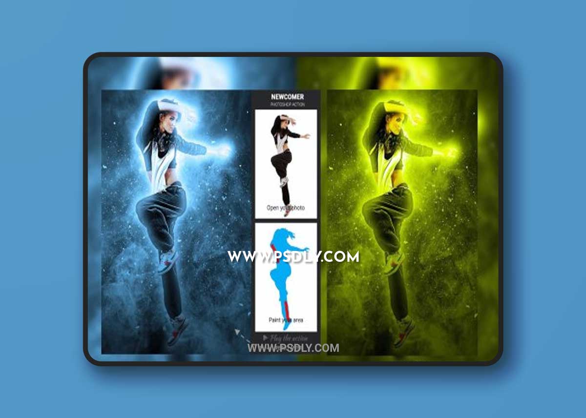 Newcomer Photoshop Action