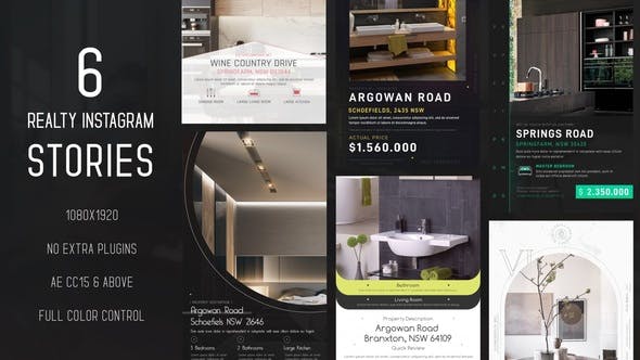 Videohive Real Estate Instagram Stories 35904493