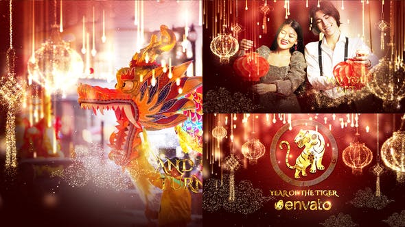 Videohive Chinese New Year Slideshow 25510892