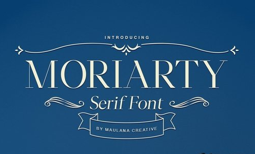 Moriarty Serif Font