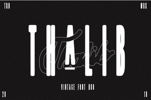 Thalib - Font Duo 293597